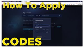 How To Apply Codes For Your Account - Lineage 2 Fafurion - Guide