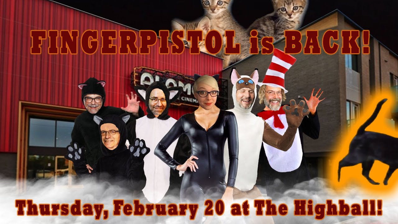 Invite to Fingerpistol LIVE at the Highball in Austin, Texas Thursday, February 20, 2020 YouTube