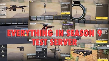 EVERYTHING IN SEASON 9 TEST SERVER! GUNSMITH, NEW PERKS, GRENADE, OPERATOR SKILL + MORE - COD Mobile