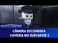 Caveira no Elevador 2 - Skeleton in a Elevator Prank 2 | Câmeras Escondidas (05/11/21)