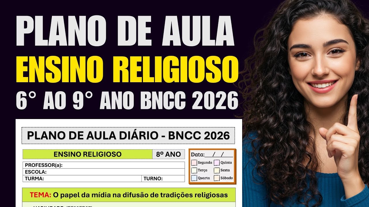 Plano de Aula de ENSINO RELIGIOSO - 6° ao 9° ano Ensino Fundamental 2 ...
