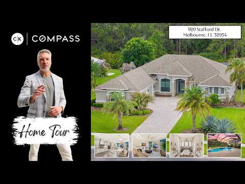 4920 Stafford Drive, Melbourne, FL home video tour