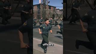 Prisoner escaped through a tiny food slot🤯-He escaped prison whit soup🤯#3d #3danimation #shorts