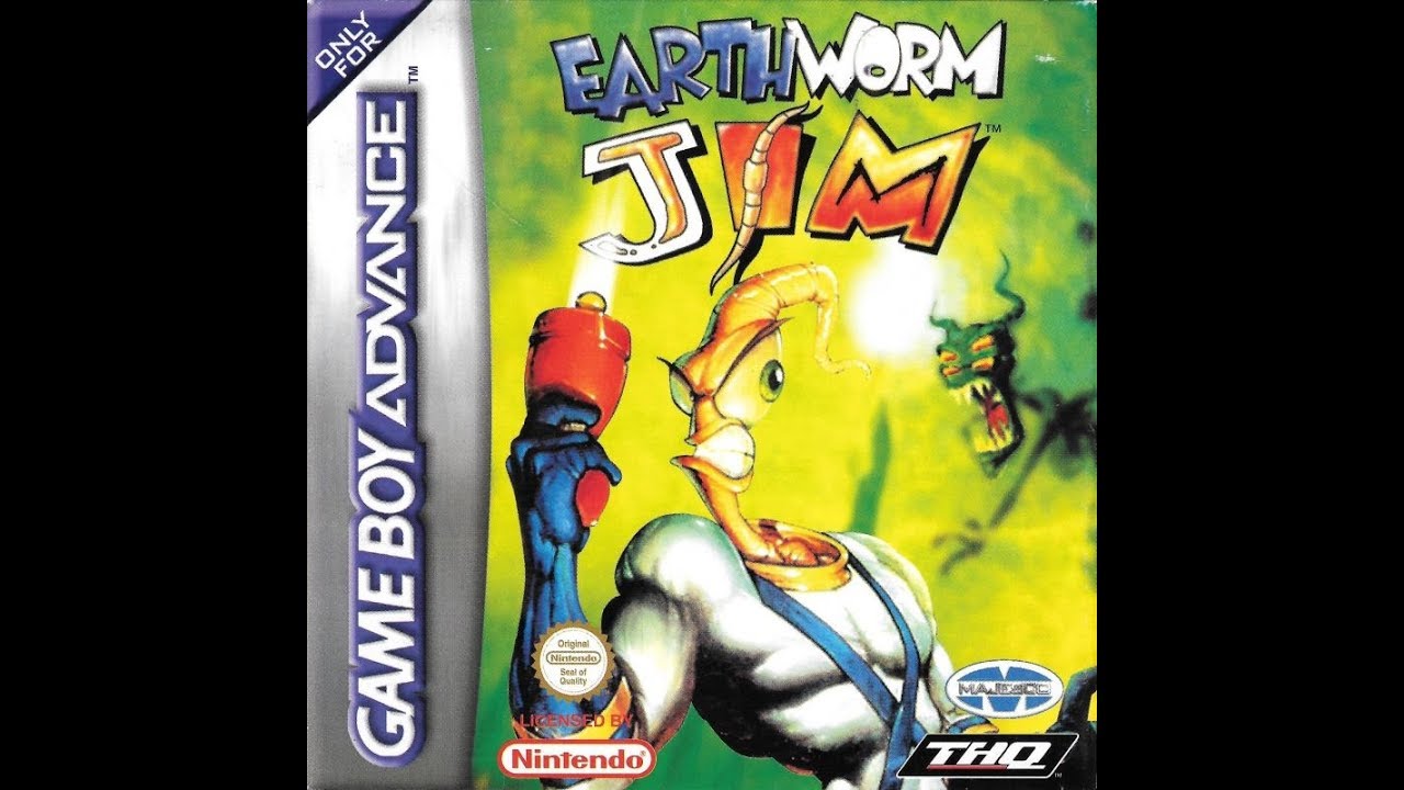 jazz Skærpe embargo Earthworm Jim (2001) - Nintendo Game Boy Advance GBA - YouTube