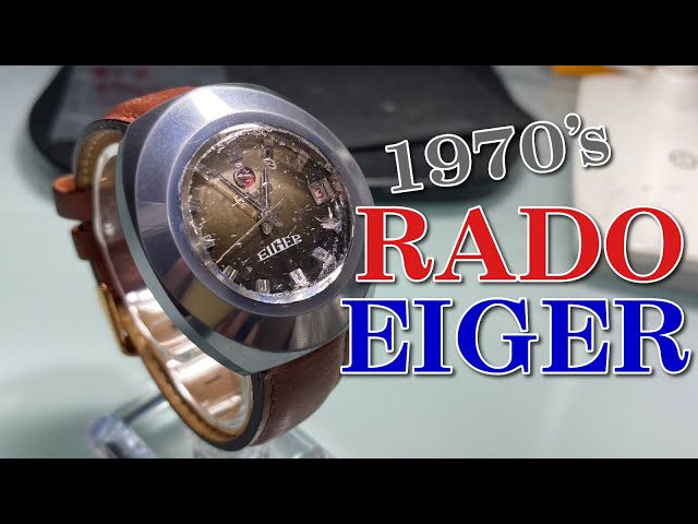 1970's VINTAGE RADO EIGER automatic - YouTube