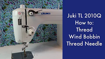 Juki TL 2010Q - Threading, Bobbin Winding & Needle Threader