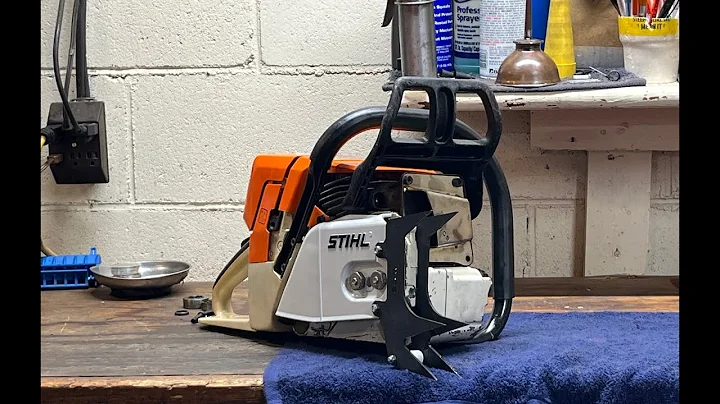 Stihl 044 Restomod. Build and Test Cuts.