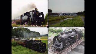 [総集編] 『C11325＋50系客車・快速 SLもおか[6001レ』2018/9/29(真岡鐵道・茂木駅｢転車台｣) # 真岡鉄道