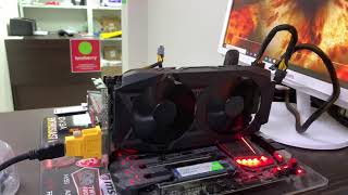 Тест PowerColor Red Dragon RX 580 4 gb