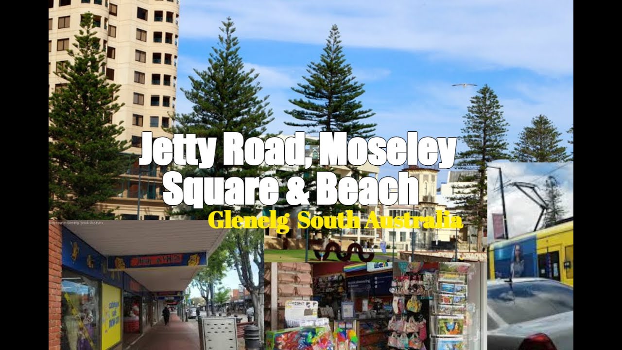 Walking tour @ Jetty Road, Moseley Square & Beach  in Glenelg  South Australia
