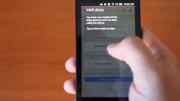 BQ Aquaris E4.5 Ubuntu Edition First-Time Boot