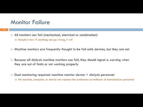 Short Topics in Hemodialysis: Monitoring Failure (Arabic Narration)