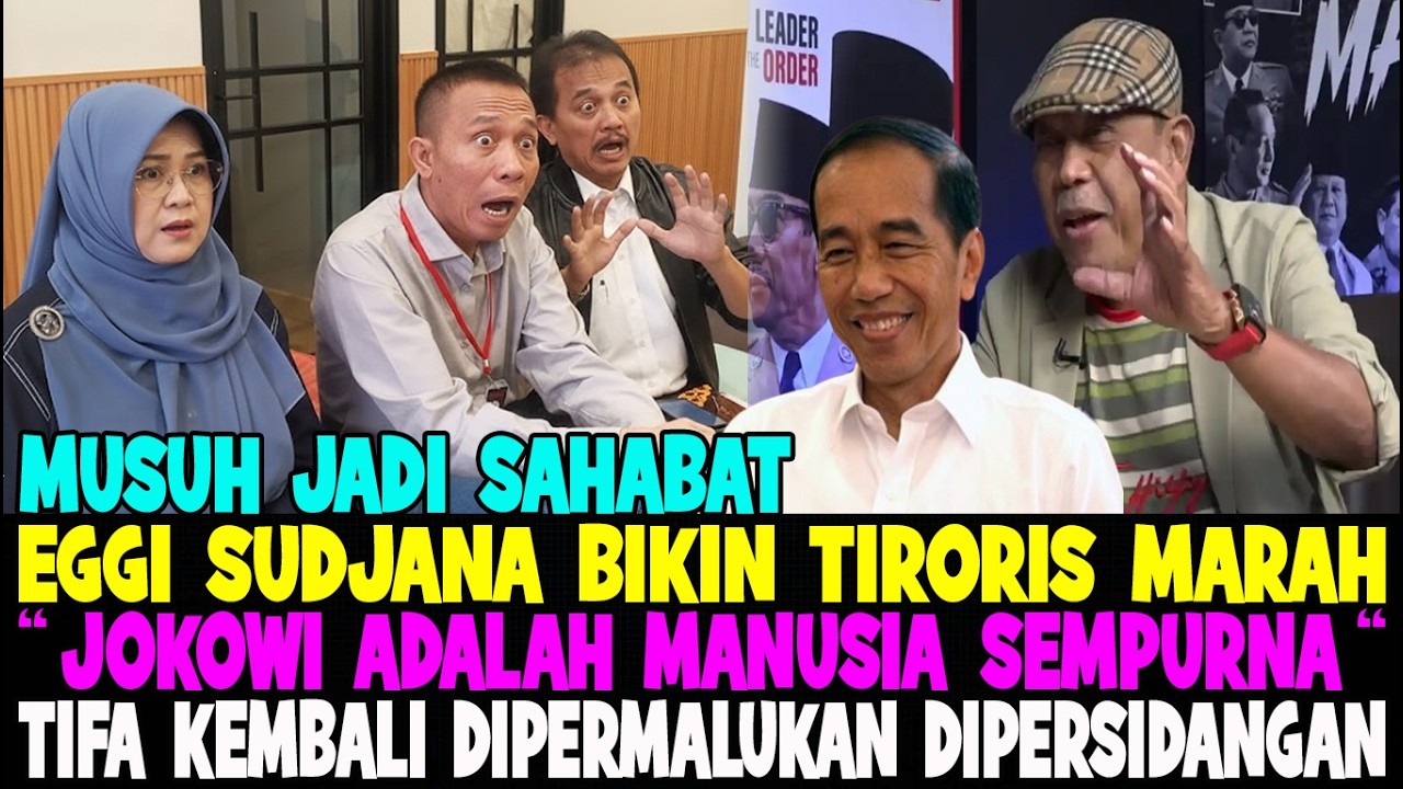 LAGI VIRAL..!! EGGI SUDJANA BIKIN ROY SURYO CS MENANGIS KARENA SEBUT JOKOWI SEMPURNA 😂