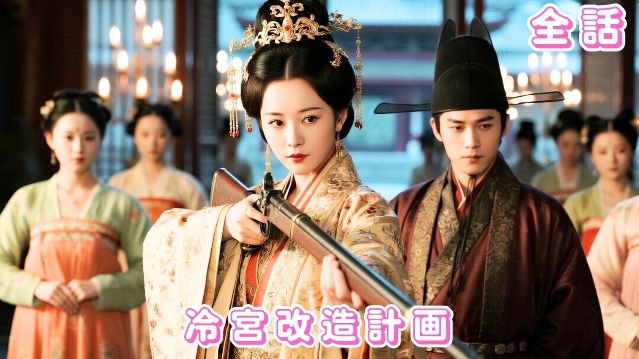 【中国ドラマ 日本語字幕 無料全話】現代の美女が新婚の夜に冷宮へ追放された皇后に！？まさか冷宮を豪邸に改造し、皇帝さえも心奪われるなんて！#drama #ceo #shorts #短編ドラマ #恋愛