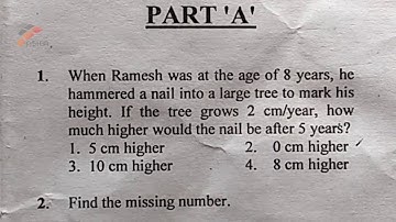 CSIR NET DECEMBER 2017 SOLUTION PHYSICAL SCIENCE AND LIFE SCIENCE PART A GENERAL APTITUDE