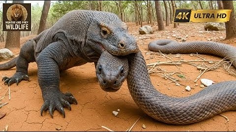Komodo Dragon vs King Cobra: The Wild