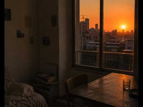 Sunset Light on the Desk · Mellow Evening Study Jazz Piano · 1 Hour