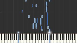 Rudolph The Red Nosed Reindeer Johnny Marks [Piano Tutorial] Synthesia