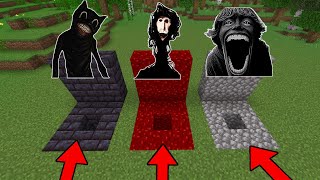 MCPE: DO NOT CHOOSE THE WRONG HOLE (67 kid The Locust Cartoon Cat)