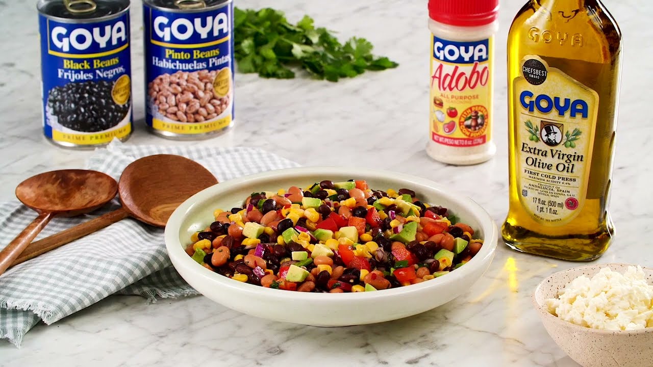 Ensalada de Frijoles y Maíz