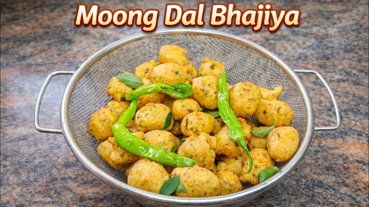 Moong Dal Ke Bhajiya || Iftar Recipe - Quick & Easy Recipe By Farhana Cooking 