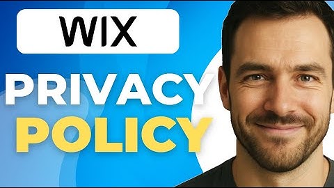 How To Add Privacy Policy On Wix Website