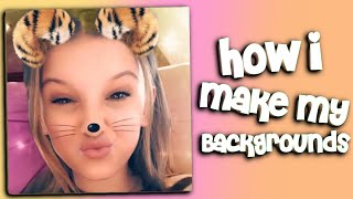 How I make my backgrounds (video star) screenshot 3