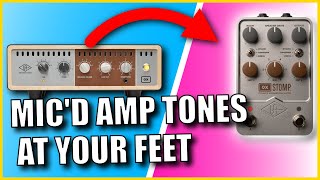 BRAND NEW Universal Audio OX Stomp Pedal Review | Mic'd Amp Tones At Your Feet