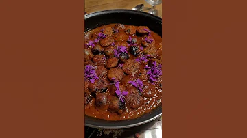 Here Are The Diots With Epilobium Flowers And Courgettes With Meadow Cumin Seeds 