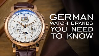 Introduction To German Watchmaking  11 Brands You Need To Know