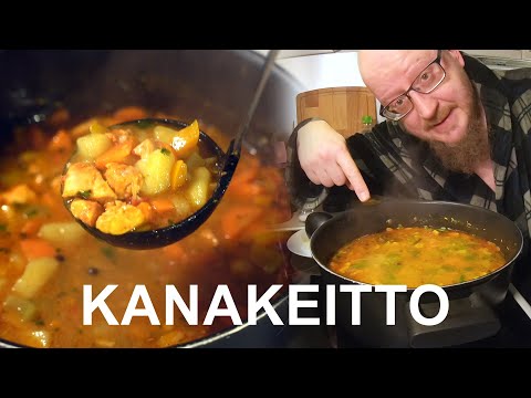 Video: Kanakeitto Riisiä Ja Pähkinöitä