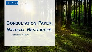 Natural Resources Consultation Paper Webcast