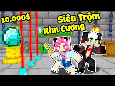 MỀU THỬ THÁCH 24 GIỜ TRỞ THÀNH SIÊU TRỘM TRONG MINECRAFT*1 NGÀY REDHOODE LÀM GIÁN ĐIỆP SIÊU PRO MCPE