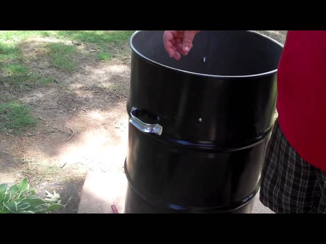 Build Your Own Barrel Smoker