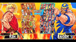 KEN vs RAIDEN 【Capcom VS SNK 2 HD Mugen】