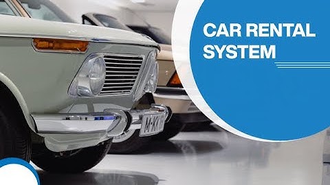 car rental system with source Code and.exe file execution