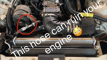 93-97 Camaro/Firebird heater core hoses replacement