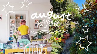 organizing my home studio, sale prep, buying my first plant ✨ AUGUST VLOG