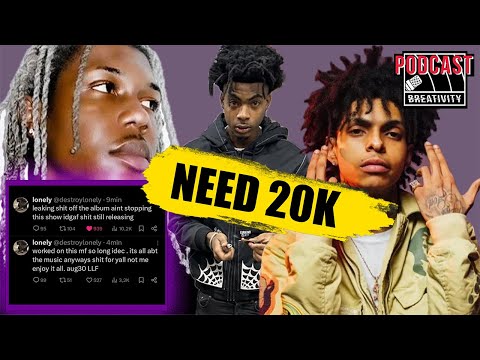 UG RAP NEWS: Destroy Lonely Album Leaks, Lil Tony Gets Lock Up, Lazer Dim 700 VS Adam 22, ROTKEN