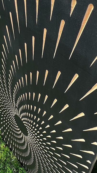 #artist #ukartist #art #cncart #cncartwork #fibonacci #spiralart