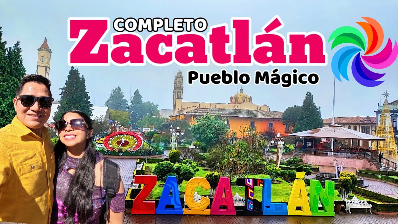 ZACATLÁN PUEBLO MÁGICO🔴 ¿Qué hacer, que visitar? ✅ CASCADAS EL TULIMAN 🌲 Hotel, comida, precios 2024