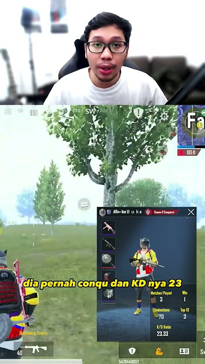 Astaga Conqu KD 23 tapi cheater! Langsung di banned 10 tahun! #pubgmobile #shorts