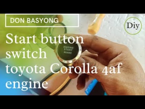 Smart Engine Start and Entry System [PART 2] How to install push start  button #Toyota #KeylessEntry 