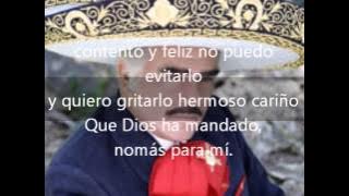 Hermoso cariño Vicente Fernandez con letra)