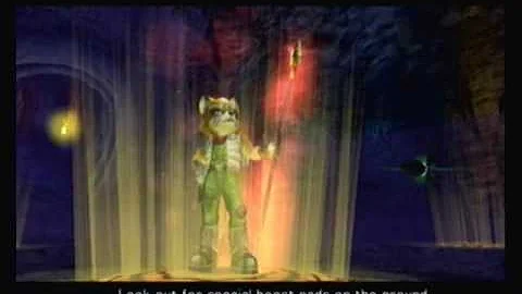 Starfox Adventures Game Playthrough Part 10 (Thorntail Well (1)-Staff Upgrade Rocket Boost)