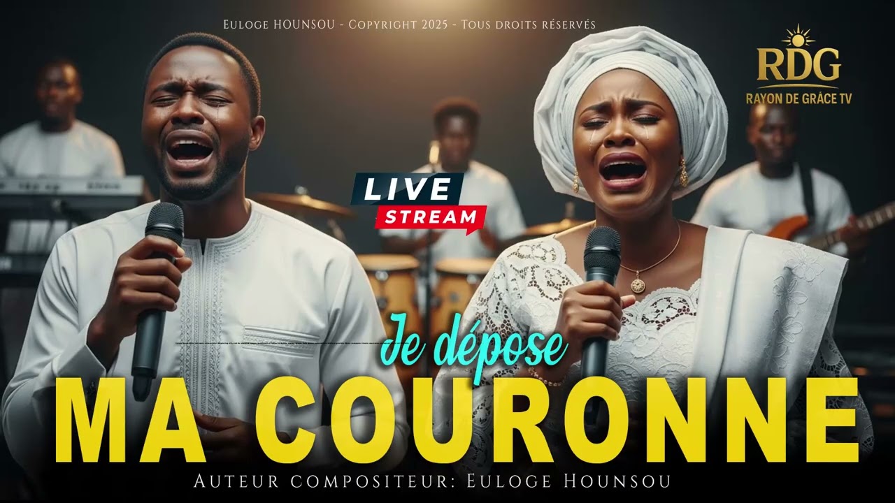 JE DÉPOSE MA COURONNE 👑🔥 | Adoration Prophétique Puissante 2026 | Gospel Africain Émotionnel