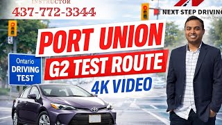 Port Union G2 Test Route ! New 2026! 4K Video