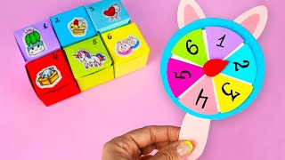 Игра с сюрпризами! Как сделать игру из бумаги своими руками видео