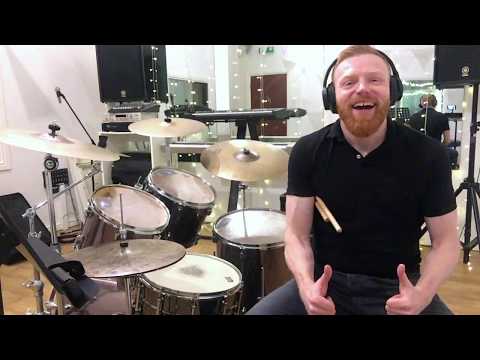 Straight 8s Feel - One Minute Drum Lesson Beginners Course 3/7