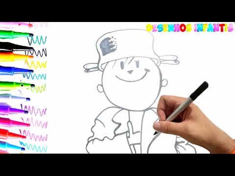 COMO DESENHAR MENINO MALUQUINHO👦🥘 APRENDER A DESNHAR - DESENHOS INFANTIS